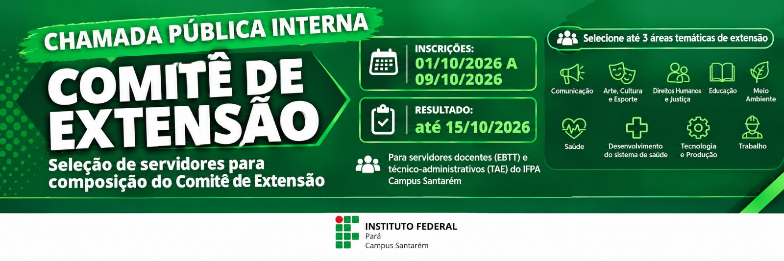 CHAMADA PÚBLICA INTERNA Nº 01/2026 